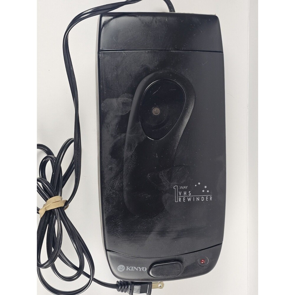 1995 Kinyo VHS Video 1 Way Cassette Rewinder UV-428
